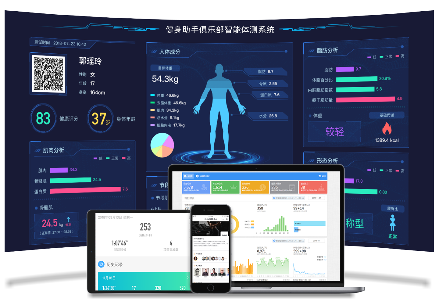 智能健身房物联网健身解决方案
